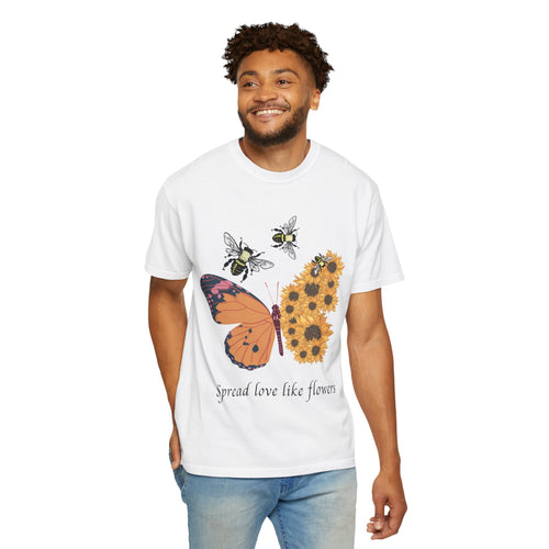 Spread love like flowers