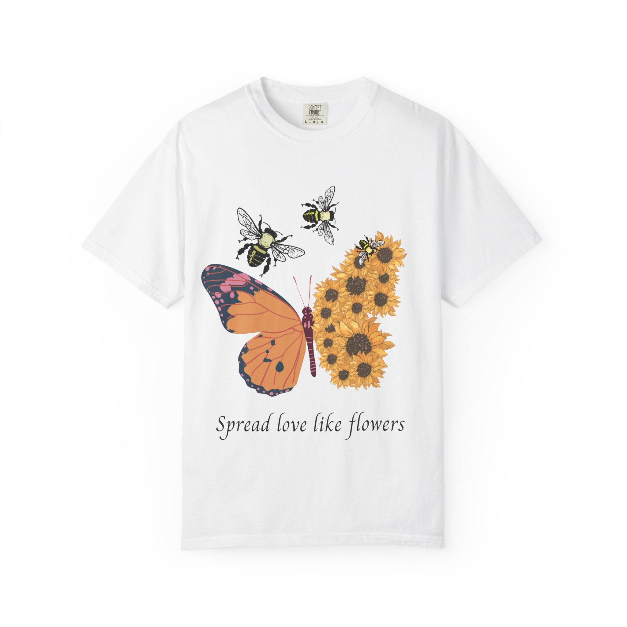 Spread love like flowers